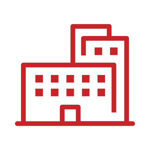 Briefcase icon symbolizing polished concrete in office settings