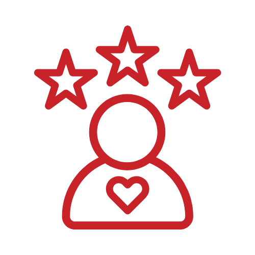 Icon representing Customer-Centric Approach
