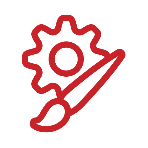 Icon representing Customizable Aesthetics
