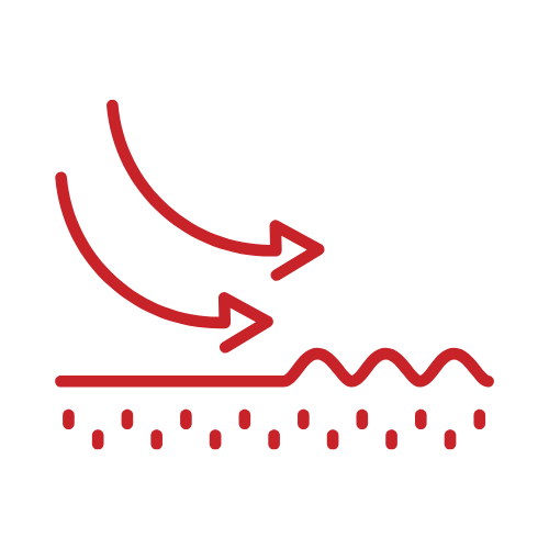 Icon representing Safer, Smoother Surfaces